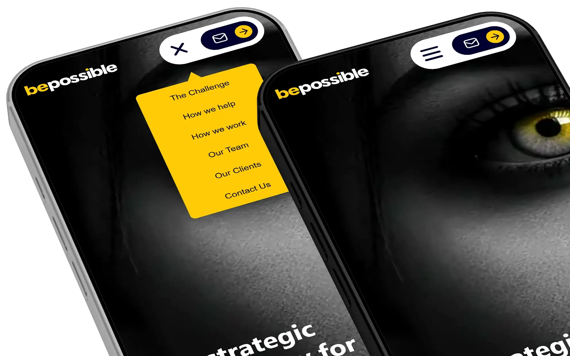 Be Possible website design project
